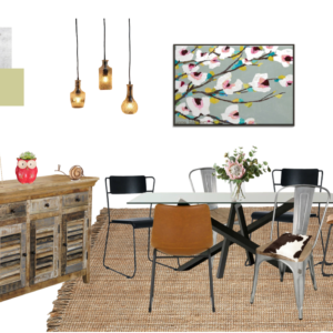 Rustic Bloom Dining
