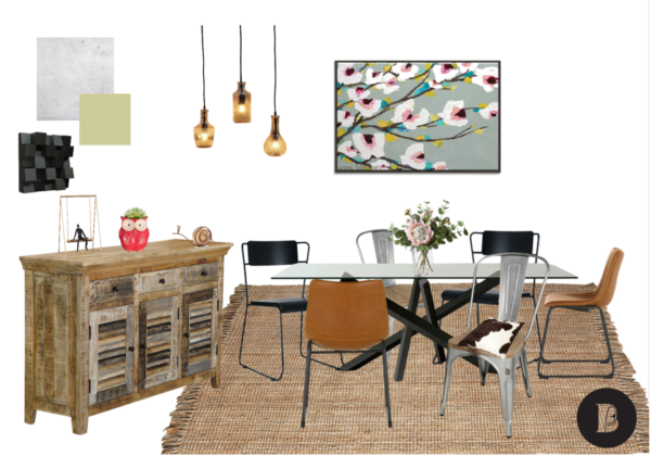 Rustic Bloom Dining